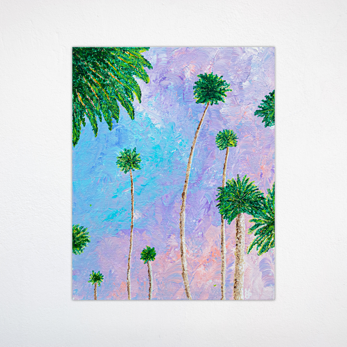 "Dream Trees" 8x10 Original Acrylic Painting