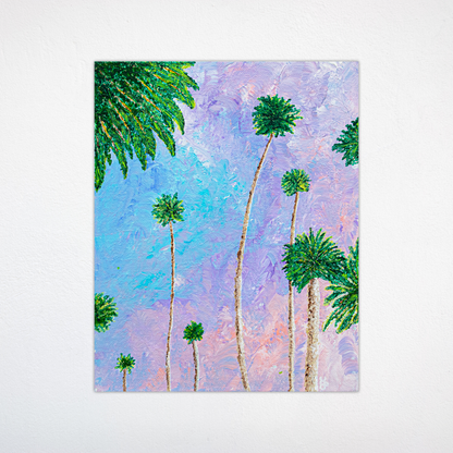 "Dream Trees" 8x10 Original Acrylic Painting