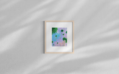 "Dream Trees" 8x10 Original Acrylic Painting