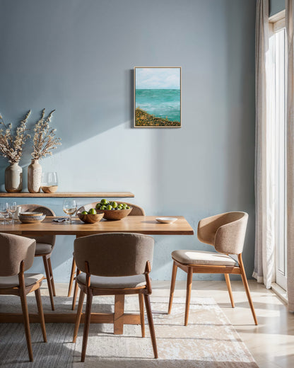 "Poppy's Point" 14x18 Original Acrylic Painting