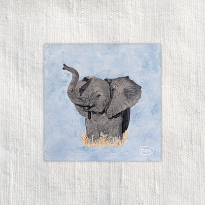 "Tommy's Nursery Elephant" Print
